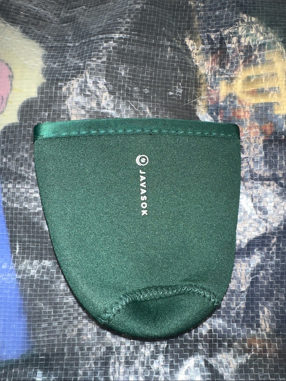 Javasok Emerald Green Small Coffee Sleeve